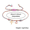 Brass Charm Bracelets LU5248-5-3