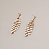 Brass Stud Earrings FS-WGFD99A-02-1
