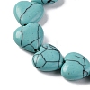 Synthetic Turquoise Beads Strands G-I372-A07-02-4