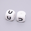 Silicone Beads SIL-WH0002-25B-U-1