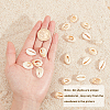 Natural Mixed Cowrie Shell Beads BSHE-SC0001-01-3