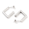 304 Stainless Steel Studs Earrings for Women EJEW-K283-11P-2
