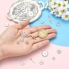45Pcs 15 Styles 304 Stainless Steel Pendants STAS-CJ0003-68-4