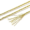 10 Skeins 12-Ply Metallic Polyester Embroidery Floss OCOR-Q057-A06-3