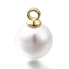 ABS Plastic Imitation Pearl Pendants FIND-H052-01E-04G-1