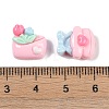 Opaque Resin Decoden Cabochons CRES-M036-08-3