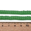 Imitation Jade Glass Beads Strands GLAA-N026-3x6mm-J04-4