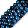 Imitation Tiger Eye Glass Beads Strands GLAA-Q106-03A-B11-1