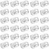 300Pcs Aluminum Dreadlocks Beads Hair Decoration ALUM-PA0001-01S-7