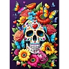 Halloween Skull Elements DIY Diamond Painting Kits PW-WGAF790-08-1