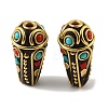 Handmade Polymer Clay Indonesia Beads PY-CBAAA14-07C-02-1