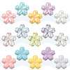 40Pcs 5 Colors Opaque Acrylic Beads OACR-FS0002-85-2