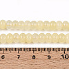 Dyed Natural White Jade Beads Strands G-T139-59A-15-5