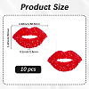 10Pcs Resin Hotfix Rhinestone DIY-GF0014-32-2