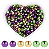1500Pcs 3 Styles St. Patrick's Day Plastic Beads KY-SP0001-32-1