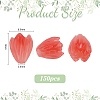 150Pcs Opaque Resin Beads RESI-PH0002-76C-2