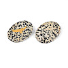 Natural Dalmatian Jasper Cabochons G-T143-28J-2
