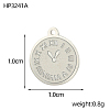304 Stainless Steel Charms SA-OY002-90P-2