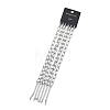 304 Stainless Steel Link Chain Bracelets for Women BJEW-B169-01P-4