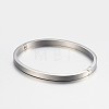304 Stainless Steel Bangles BJEW-F303-04-4