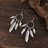 Zinc Alloy Dangle Earrings for Women WG349F2-01-2
