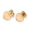 Ion Plating(IP) 304 Stainless Steel Stud Earring Findings LS-STAS-I183-07A-07G-2