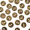 Tibetan Style Buttons TIBE-R178-AG-LF-4