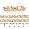 Rack Plating Brass Curb Chains CHC-F018-09G-01-2