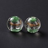 Handmade Silver Foil Lampwork Beads GLAA-Z001-05G-3