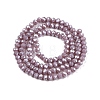 Electroplate Glass Beads Strands LS-EGLA-A044-P3mm-A13-3