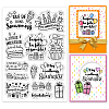 Custom Summer Theme PVC Plastic Clear Stamps DIY-WH0631-0077-1