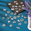  50Pcs 25 Styles Alloy Rhinestone Charms FIND-TA0002-94-14