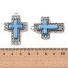 Synthetic Turquoise Pendants GG-XCP0001-02-3