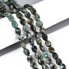 Natural African Turquoise(Jasper) Beads Strands G-T142-28-1
