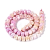 Anti-Tarnish Electroplate Glass Beads Strands GLAA-T025-10mm-11E-3