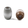 Opaque Acrylic European Beads OACR-Z036-04D-2
