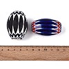 Handmade Millefiori Glass Barrel Beads LA-N002-32-3