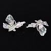 Transparent Plastic Pendants KY-N025-44A-2