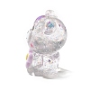 Transparent Resin Little Bear Ornament RESI-S015-01C-2