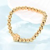 Women's 304 Stainless Steel Bracelets STAS-H256-06G-3