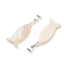 Natural Sea Shell Pendants PALLOY-JF05677-2