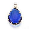 Transparent Glass Pendants KK-N283-02B-G-1