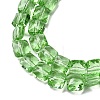 Transparent Glass Beads Strands GLAA-L050-A15-3