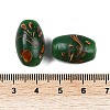 Opaque Handmade Lampwork Beads BLOW-D006-05G-4