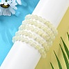 Natural New Jade Beaded Stretch Bracelets BJEW-Q692-44-8mm-5