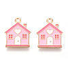 Alloy Enamel Pendants X-ENAM-T022-27-1