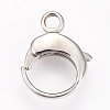 304 Stainless Steel Lobster Claw Clasps STAS-I082-16P-02-2