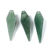 Natural Green Aventurine Pendants G-N362-22D-1