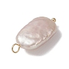 Natural Keshi Pearl Pendants PALLOY-JF04801-5