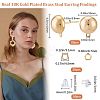 20Pcs Brass Stud Earring Findings DIY-CN0002-45-2
